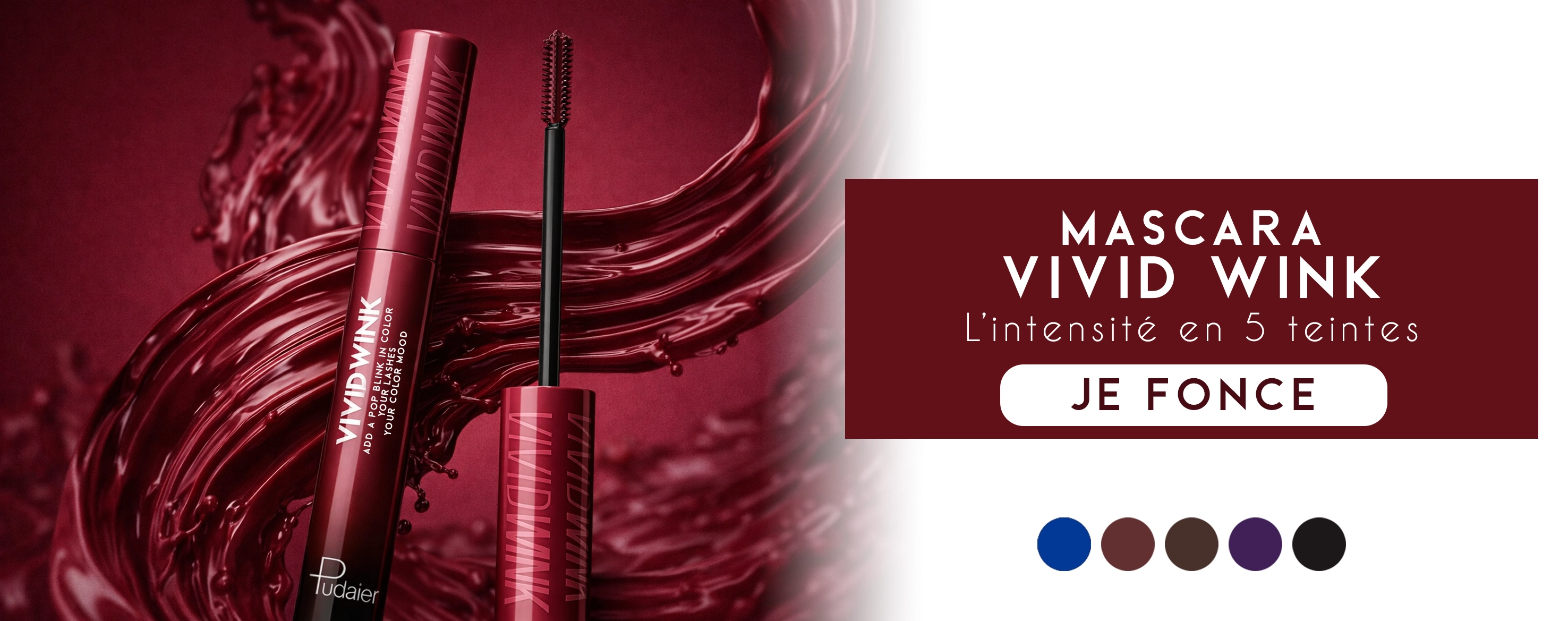 Mascara burgundy - Mascara pas cher - 123 Cosm&eacute;